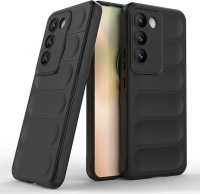 cudipiee Back Cover for vivo T3 5G(Black, Hard Case, Silicon)