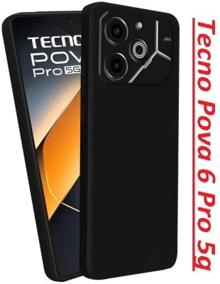 Hyper Back Cover for TECNO POVA 6 Pro 5G, TECNO POVA 6 Pro, (CA)(Black, Shock Proof, Pack of: 1)