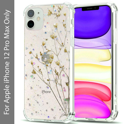 KC Back Cover for Apple iPhone 12 Pro Max(Transparent, Shock Proof, Silicon, Pack of: 1)