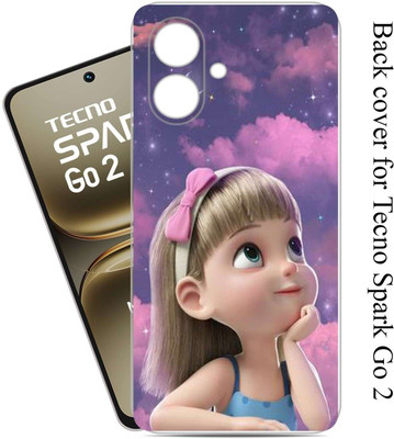 Flipkart SmartBuy Back Cover for Tecno Spark Go 2(Multicolor, Grip Case, Silicon, Pack of: 1)