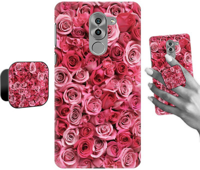 COBIERTAS Back Cover for Honor 6X(Pink, Cases with Holder, Pack of: 2)