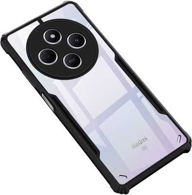 GLOBAL NOMAD Back Cover for Mi Redmi 14C 5G(Black, Shock Proof, Pack of: 1)