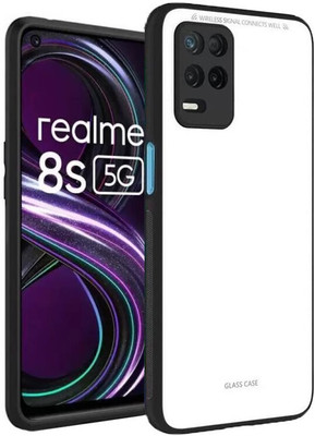 Infigo Back Cover for Realme 8s 5G(White, Hard Case, Pack of: 1)