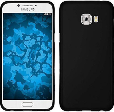 KGL KING Pouch for Samsung Galaxy C7 Pro(Black, Camera Bump Protector, Silicon, Pack of: 1)