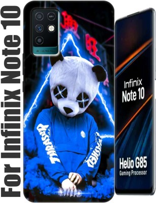 YornoSis Back Cover for Infinix Note 10 2650(White, Shock Proof, Silicon, Pack of: 1)