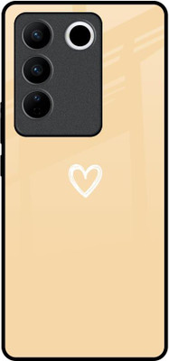 Hocopoco Back Cover for Vivo V27 Pro 5G(Yellow, Grip Case, Pack of: 1)