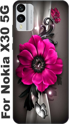 DesignHouse Back Cover for Nokia X30 5G 2774(Grey, Grip Case, Silicon, Pack of: 1)