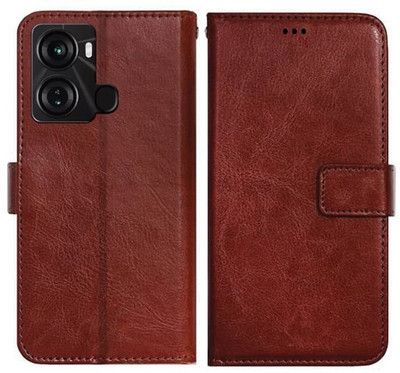 CaseDeal Back Cover for ITEL P40, P662L Rubber Tpu Inside(Brown, Dual Protection, Pack of: 1)