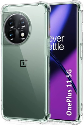 S-Softline Back Cover for OnePlus 11 5G, Soft Bumper Anti Scratch(Transparent)