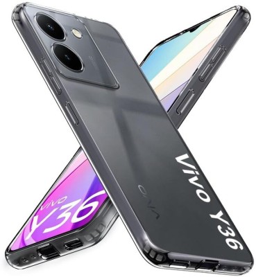 SANGU BRAND Back Cover for VIVO Y36 4G(Transparent, Flexible, Pack of: 1)