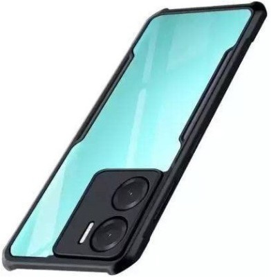 O2MG Back Cover for Redmi 11 Prime 5G, redmi 11 Prime 5G(Black, Transparent, Shock Proof, Silicon, Pack of: 1)