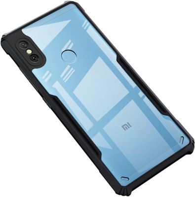 SRT Back Cover for Mi Redmi 6 pro(Black, Pack of: 1)