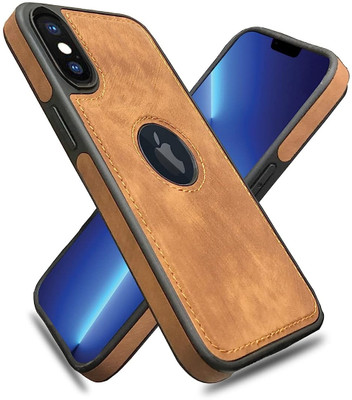 Artistque Back Cover for Apple iPhone XS Max(Brown, Grip Case, Pack of: 1)