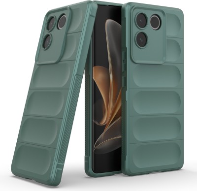 GLOBAL NOMAD Back Cover for Vivo T2 Pro 5G(Green, 3D Case, Silicon, Pack of: 1)