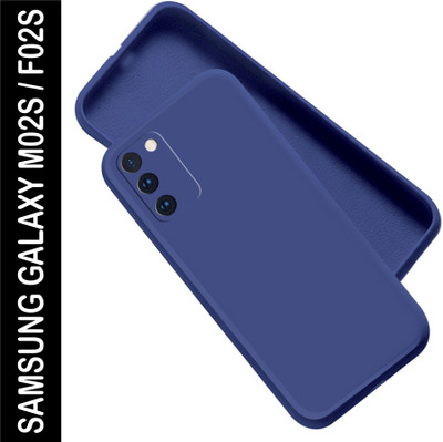 Artistque Back Cover for Samsung Galaxy M02s, Samsung Galaxy F02s(Blue, Flexible, Silicon, Pack of: 1)