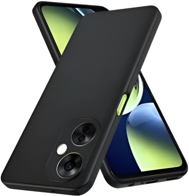 HUBVID Back Cover for Redmi 13C 5G, Poco M6 5G Back cover case(Black, Grip Case, Silicon, Pack of: 1)