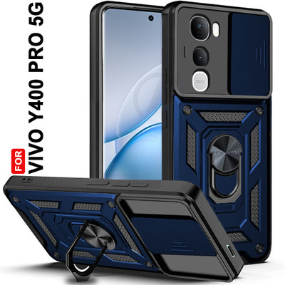 AESTMO Back Cover for Vivo Y400 Pro 5G(Blue, Slider, Pack of: 1)