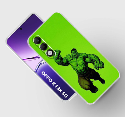 Veshotack Back Cover for OPPO K13x 5G(Multicolor, Dual Protection, Silicon, Pack of: 1)