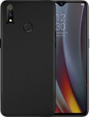 SRT Back Cover for Realme 3 Pro(Black, Pack of: 1)