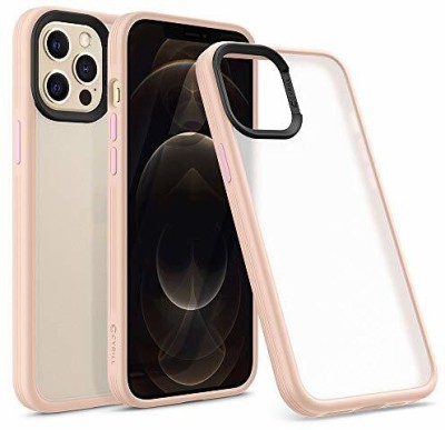 CYRILL by Spigen Color Brick Back Cover for Apple iPhone 12 Pro Max(Pink, Shock Proof, Pack of: 1)