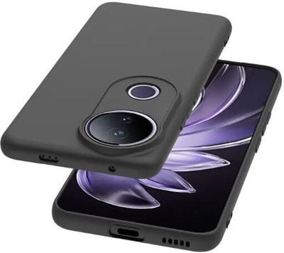 GDBUY Back Cover for Vivo V50e 5G(Black, Shock Proof, Pack of: 1)