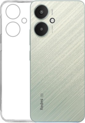 BOZTI Back Cover for Mi Redmi 13C 5G, Redmi 13c 5g(Transparent, Grip Case, Silicon, Pack of: 1)