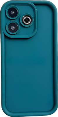SCALEBEE Back Cover for Mi Redmi 13 5G / Poco M6 Plus 5G Soft Shockproof Silicone Matt Finish Phone Case(Blue, Flexible, Silicon, Pack of: 1)
