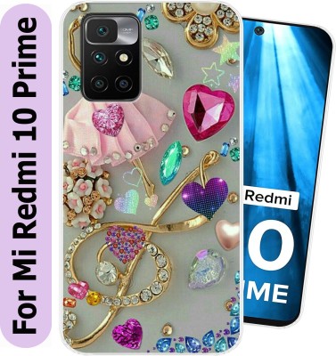 SmartGoldista Back Cover for Mi Redmi 10 Prime(Transparent, Flexible, Silicon, Pack of: 1)