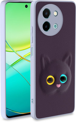 Pikkme Back Cover for Vivo T3x 5G, Vivo Y200i 5G(Purple, Camera Bump Protector, Pack of: 1)