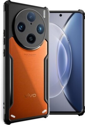 MatteSmoke Back Cover for Vivo X100 Pro 5G(Black, Camera Bump Protector, Pack of: 1)