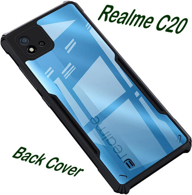 HATin Back Cover for Realme C20(Transparent)