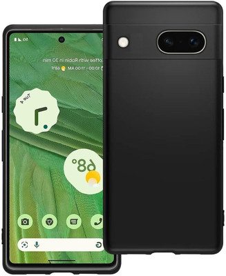 Cell Mobile Back Cover for Google Pixel 6a(Black, Grip Case, Pack of: 1)