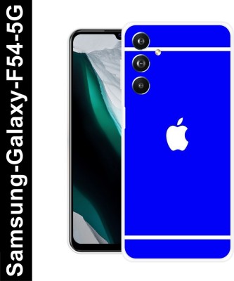 PLUSCASE HD MOVIES Back Cover for Samsung Galaxy F54 5G ( APPLE LOGO,APPLE PRINT,IPHONE) PRINTED BACK COVER(Multicolor, Flexible, Silicon, Pack of: 1)