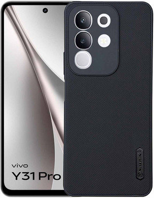 INFINITYWORLD Back Cover for Vivo Y31 Pro 5G, NLKN(Black, Shock Proof, Silicon, Pack of: 1)