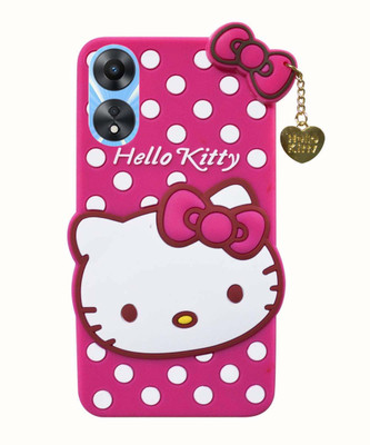 BINTAGE Back Cover for OPPO A78 4G(Pink, Grip Case, Silicon, Pack of: 1)