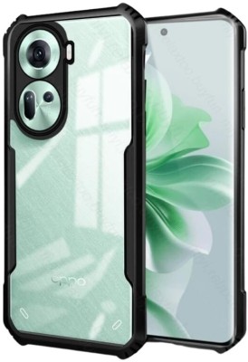 VALKAR Back Cover for OPPO Reno11 Pro 5G, Reno11 Pro 5G(Transparent, Grip Case, Silicon, Pack of: 1)