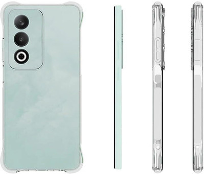 ALKSTORE Back Cover for Oppo A3 Pro 5G(White, Waterproof, Silicon, Pack of: 1)