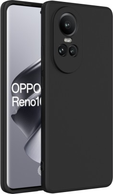 KartV Back Cover for OPPO Reno 10 Pro 5G, Reno 10 5G(Black, Camera Bump Protector, Pack of: 1)