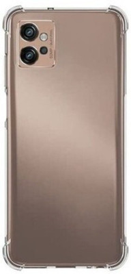SRT Back Cover for Motorola G32(Transparent, Camera Bump Protector, Pack of: 1)