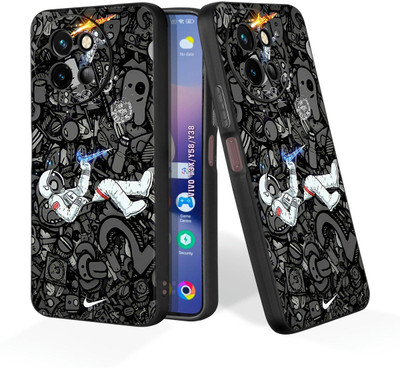CLASSYPRINT Back Cover for Vivo T3x 5G,Vivo Y58 5G,Vivo Y38 5G(Black)