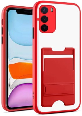 CASE CREATION Back Cover for Xiaomi Poco M3, Poco M3(Red, Rugged Armor, Pack of: 1)