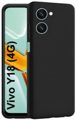 Bravo Back Cover for iQOO Z9 Lite 5G, Vivo Y28S 5G, Vivo T3 Lite 5G, Vivo Y18 4G, Vivo Y18e 4G, Vivo Y28e(Black, Hard Case, Silicon)
