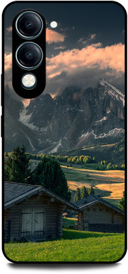 FAZAKA Back Cover for IQOO Z10 Lite 5G On Glossy Metal Phone Cover | FOREST IN HOUSE(Multicolor, Dual Protection, Pack of: 1)