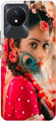 Fashion Crush Back Cover for VIVO Y02T 2252 Radha Krishna(Multicolor, Hard Case, Pack of: 1)