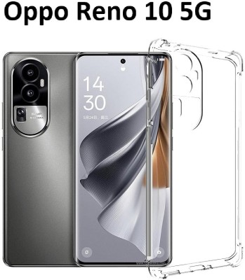 S-Gripline Back Cover for Oppo Reno 10, Premium Soft Bumper Anti Scratch(Transparent, Pack of: 1)