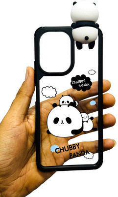 Charvi Collection Ltd Back Cover for Redmi 13C 5G(Transparent, Black, 3D Case, Pack of: 1)