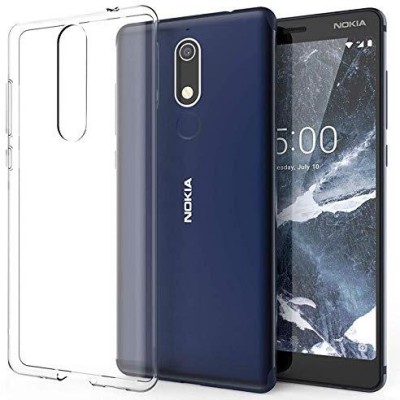JASH Back Cover for Nokia 5.1 (Nokia 5 2018)(White, Shock Proof, Silicon, Pack of: 1)