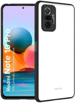 Infigo Back Cover for Redmi Note 10 Pro(White, Hard Case, Pack of: 1)