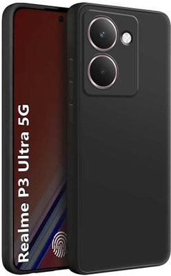 KGL KING Back Cover for Realme P3 Ultra, back cover(Black, Anti-radiation)