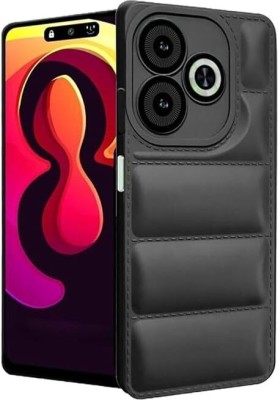 casecult Back Cover for Infinix Smart 8 HD(Black, Puffer, Silicon, Pack of: 1)
